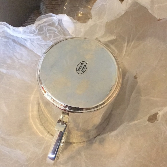 🔘NWT VTG Silver-plated engravable baby cup - Picture 11 of 16